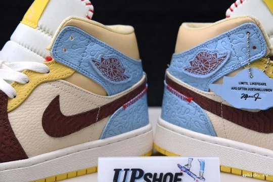 Cheap EP Rouge Chateau Air Maison x CU2803-200 Fearless  Jordan CU2803-200 Mid 1 High 0428